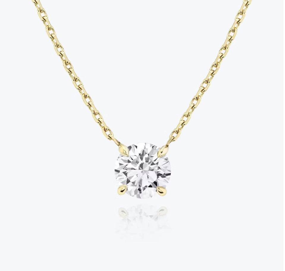 Vrai Solitaire Necklace