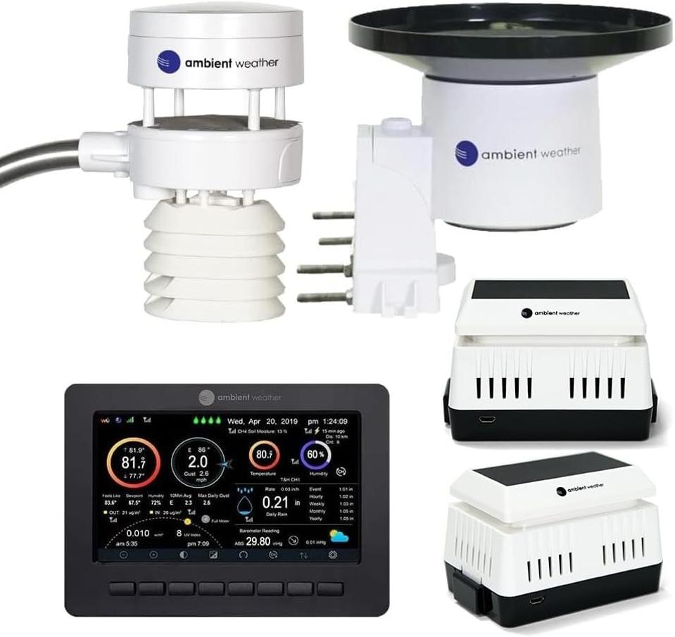 Ambient Weather WS-5000 Air Quality Bundle against a white background