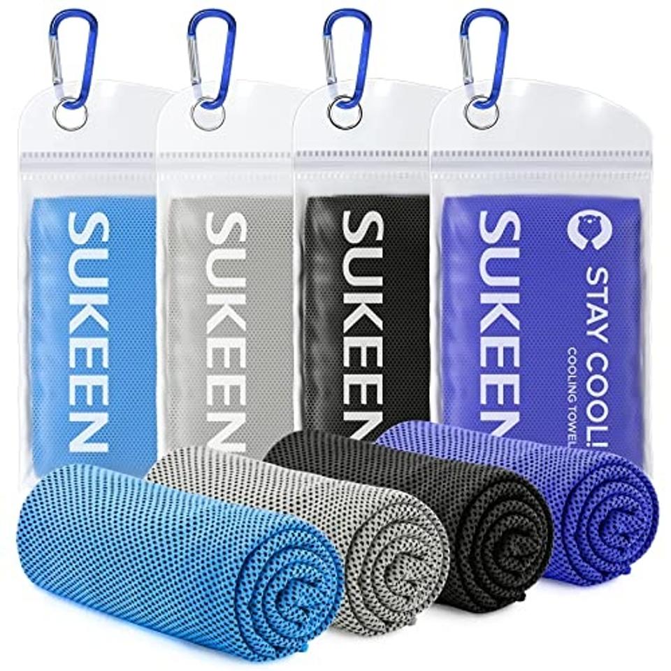 Sukeen 4-Pack Cooling Towels