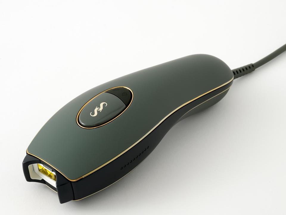 Sage green SmoothSkin IPL device