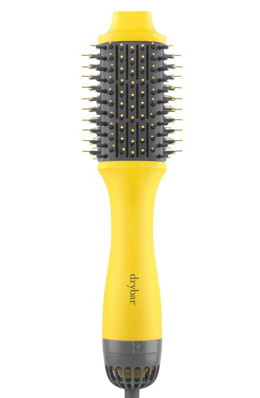 Product shot of a Drybar Double Shot Blow-Dryer Brush