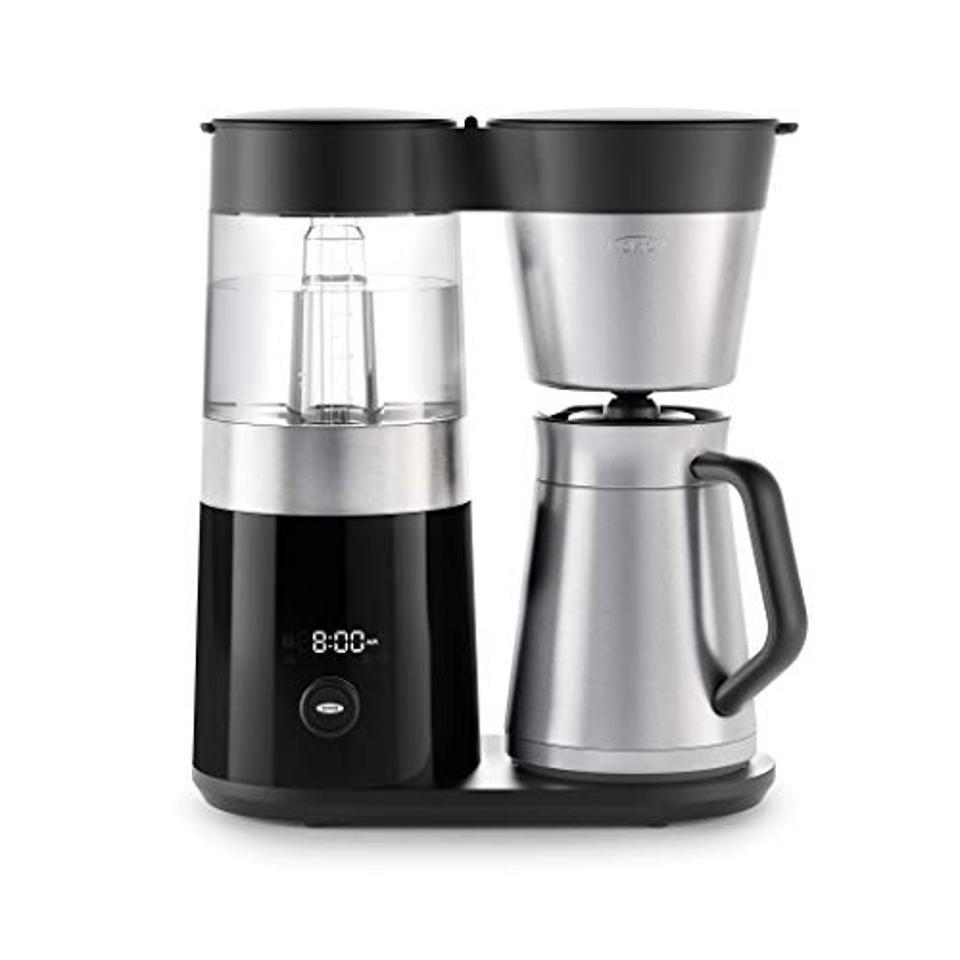 OXO Brew 9 Cup Stainless Steel Coffee Maker,Silver, Black