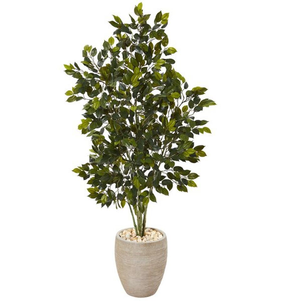 Joss & Main 40.5-inch Artificial Ficus Tree in Planter