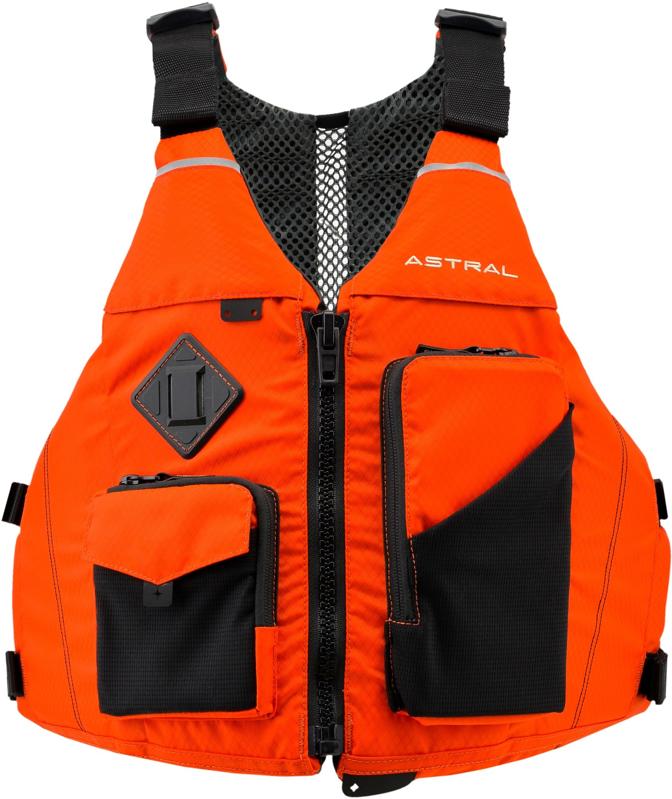 Astral E-Ronny life jacket in orange