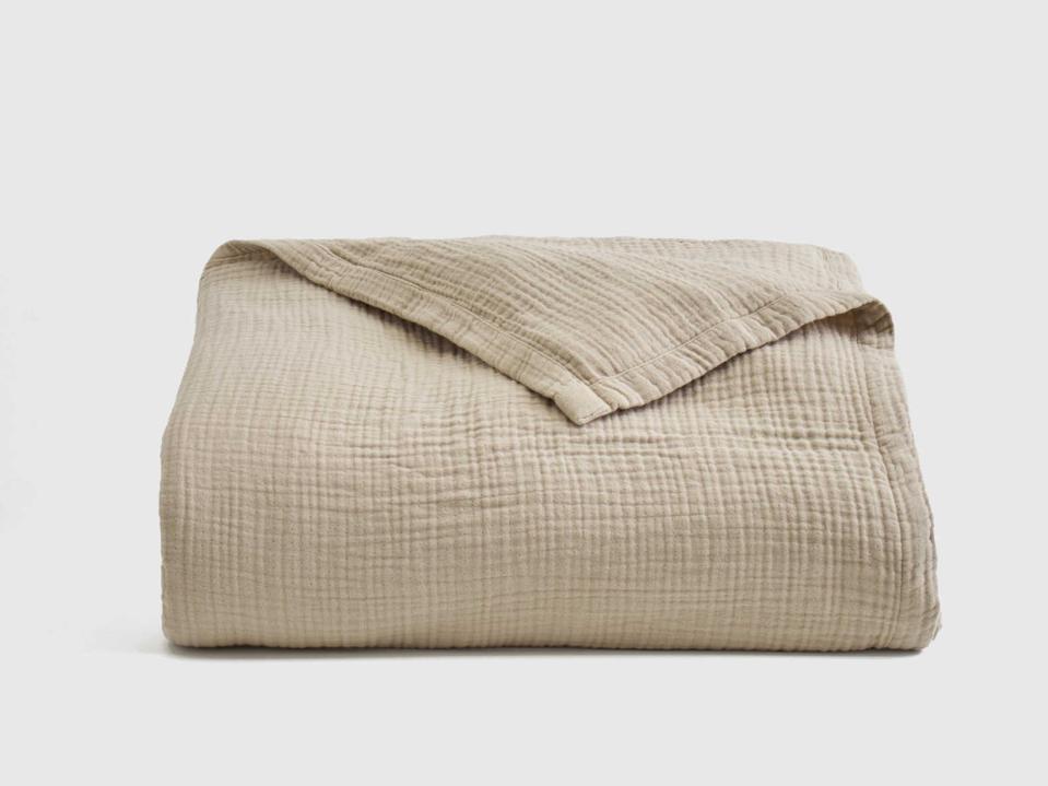 Quince Organic Airy Gauze Throw