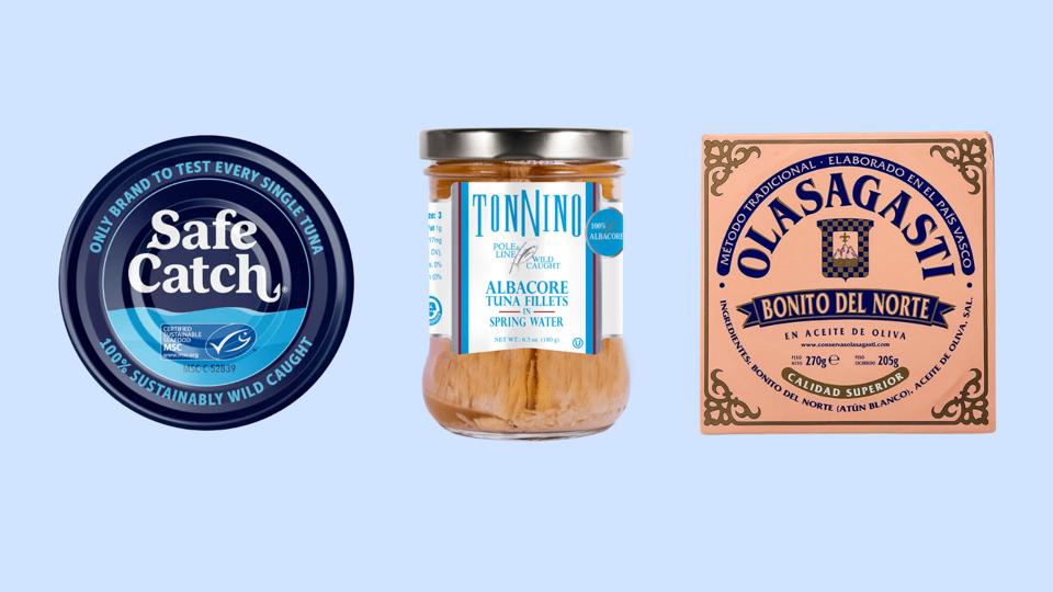 Three of the best canned tunas.