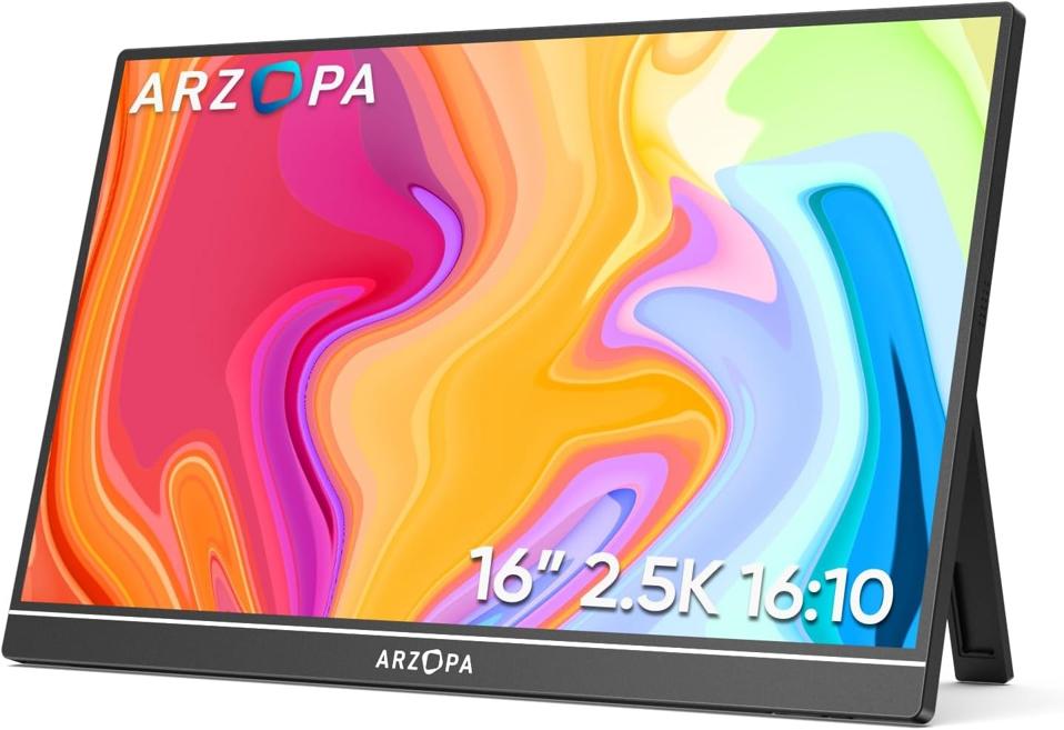 Arzopa Z1RC 16-inch portable monitor on a white background