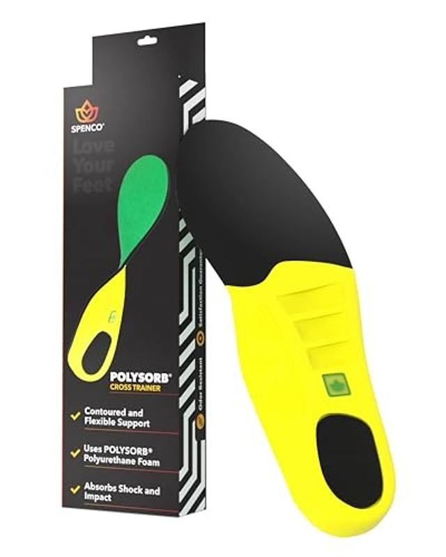 Spenco Polysorb Cross Trainer Athletic Insoles