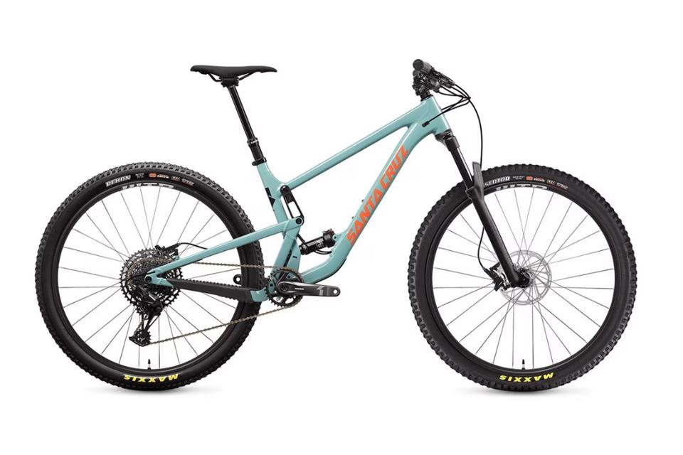 Santa Cruz Bicycles Tallboy D Mountain Bike in Gloss Aqua