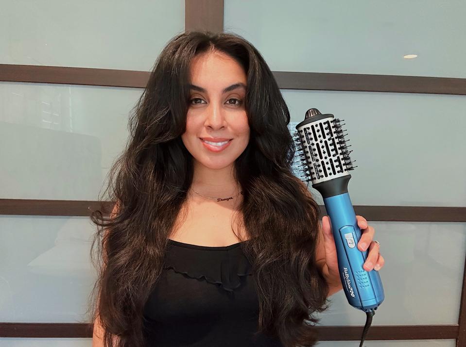 Best Blow Dryer Brushes—Babyliss Titanium Pro—Results