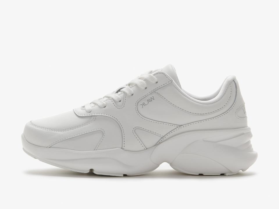 WOMEN'S WHITE WALKING SNEAKERS - 6 - KLAW FOOTWEAR