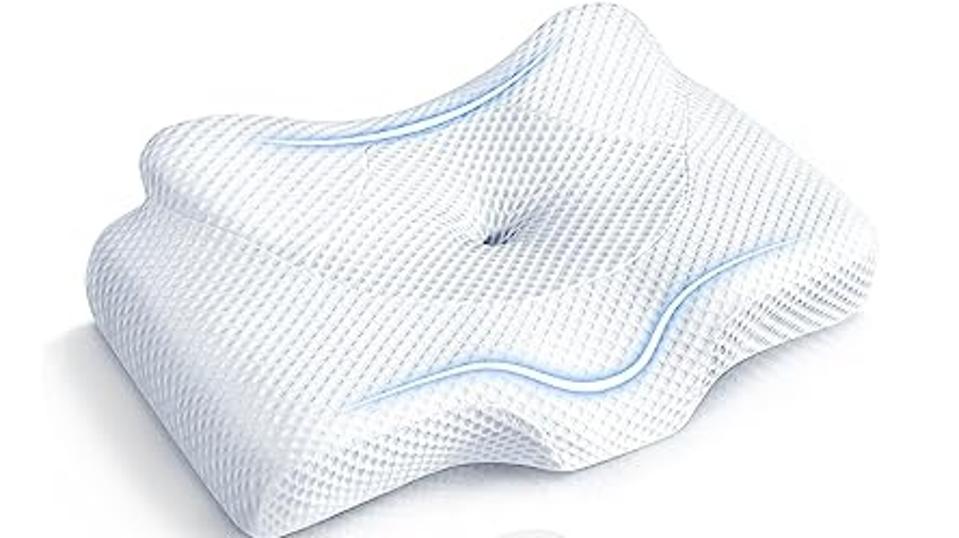 Osteo Cervical Pillow for Neck Pain Relief on white background.