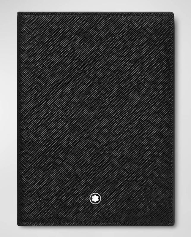 Montblanc Men's Sartorial Passport Holder on a white background.