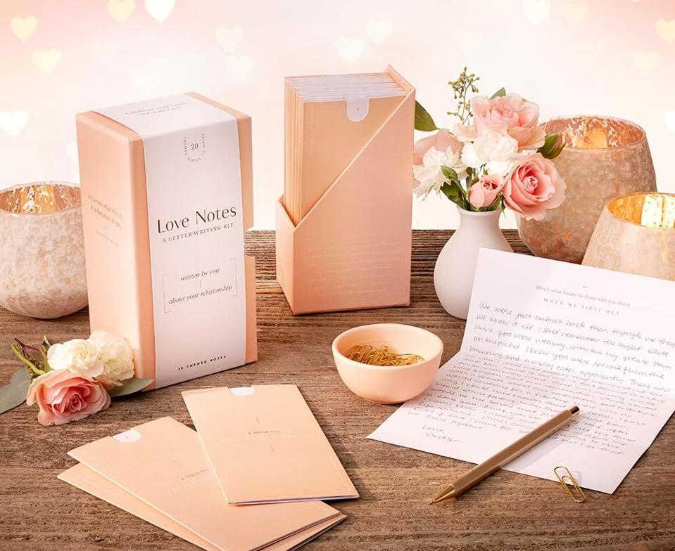 Compendium Love Notes Letter-Writing Kit on white background