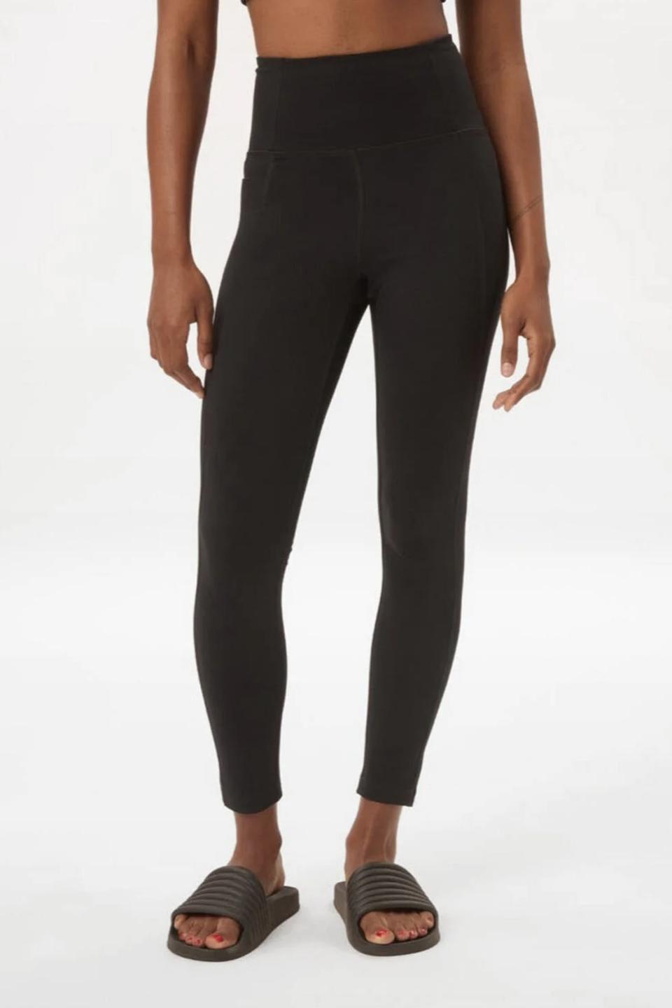 Girlfriend Collective Black Compressive High-Rise Legging