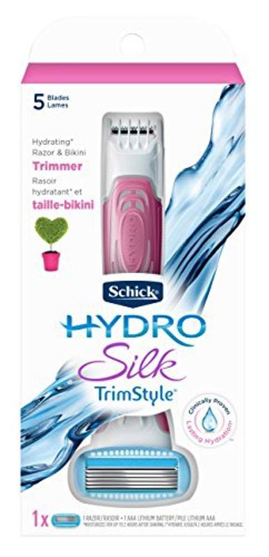 Schick Hydro Silk TrimStyle Moisturizing Razor with Bikini Trimmer