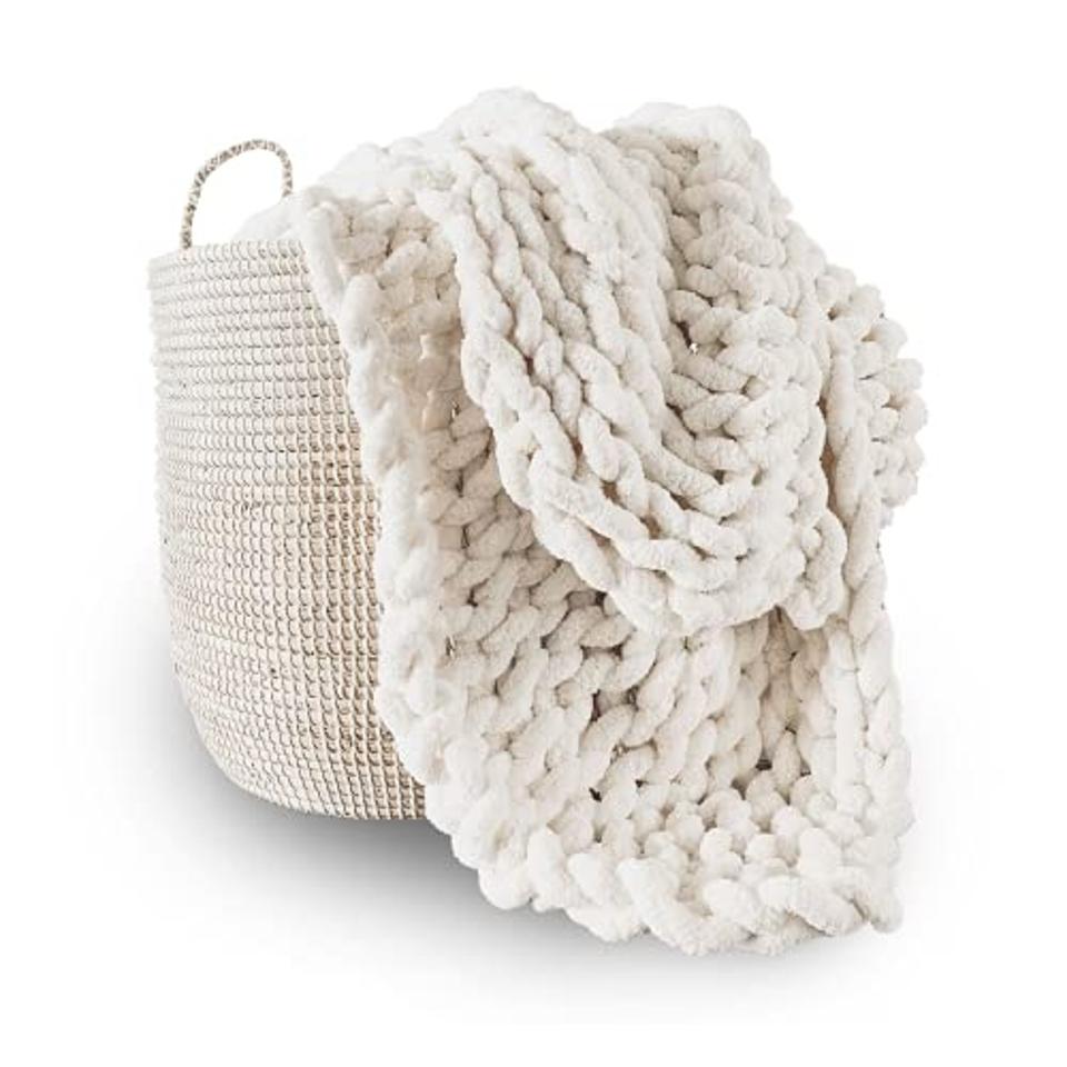 Adyrescia Chunky Knit Blanket Throw 