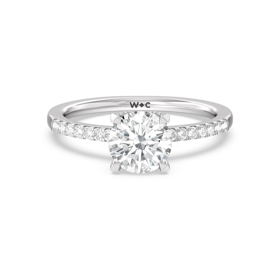 With Clarity Enthrall Lab-Diamond Ring