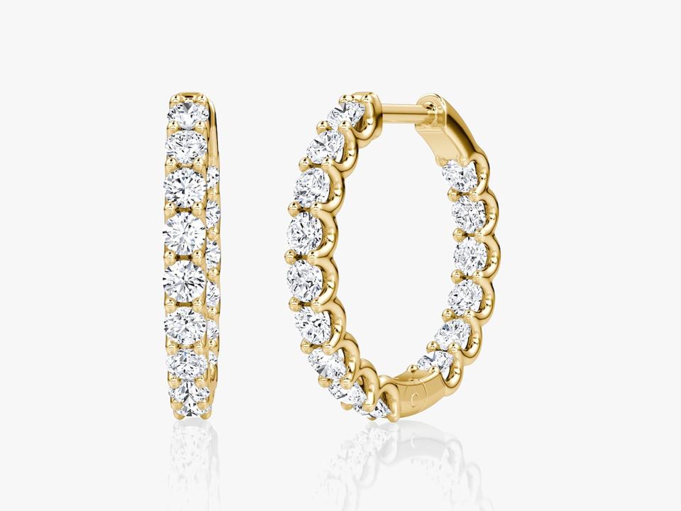 Best Mother’s Day Jewelry Gifts: VRAI Eternity Hoop Earrings