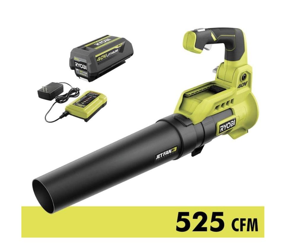 RYOBI 40V HP Brushless Cordless Jet Fan Blower