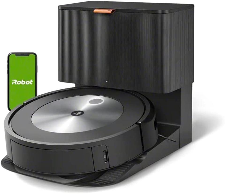 Best Self-Emptying Robot Vacuums: iRobot Roomba j7+ (7550) Self-Emptying Robot Vacuum 