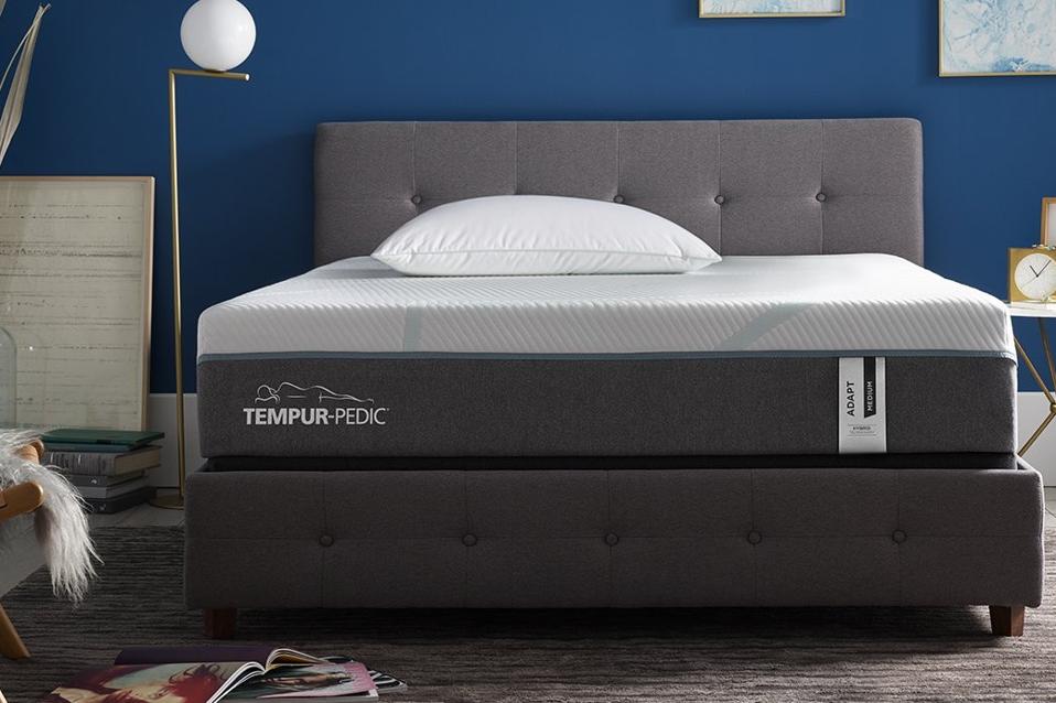 The TEMPUR-Adapt Memory Foam Mattress in a bedroom