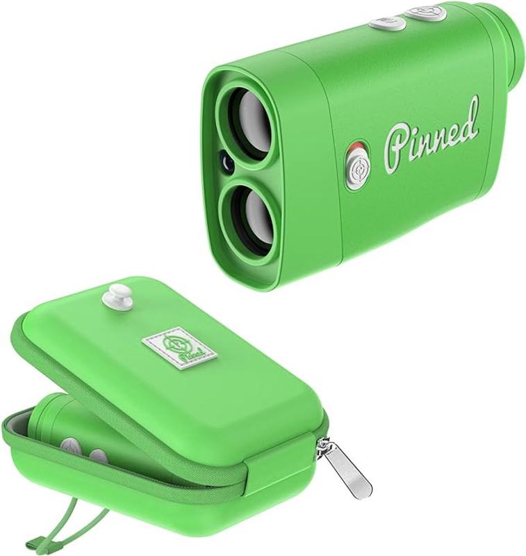 Pinned Prism Golf Rangefinder in green