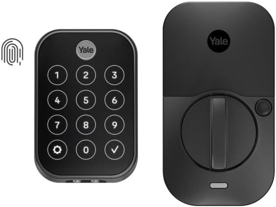 Yale Assure Lock 2 Touch and deadbolt on a white background