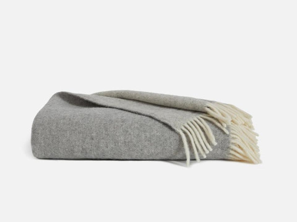 Brooklinen Pure Wool Throw Blanket