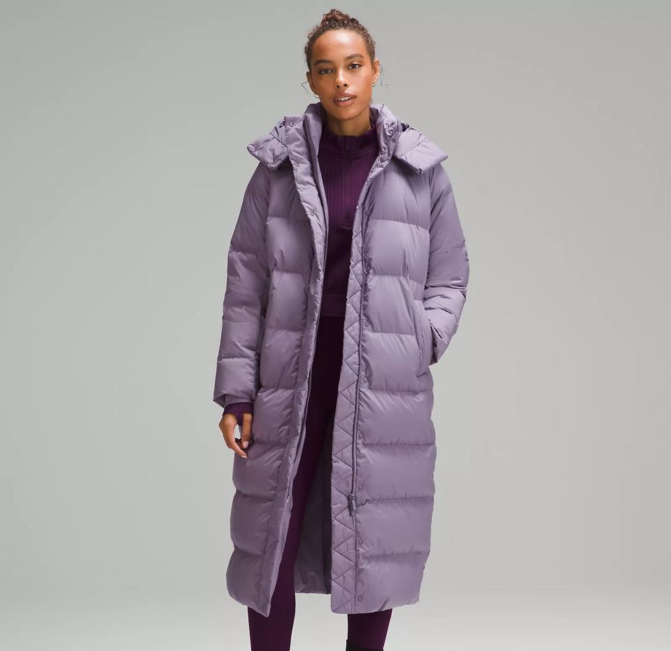 Lululemon Wunder Puff Long Jacket