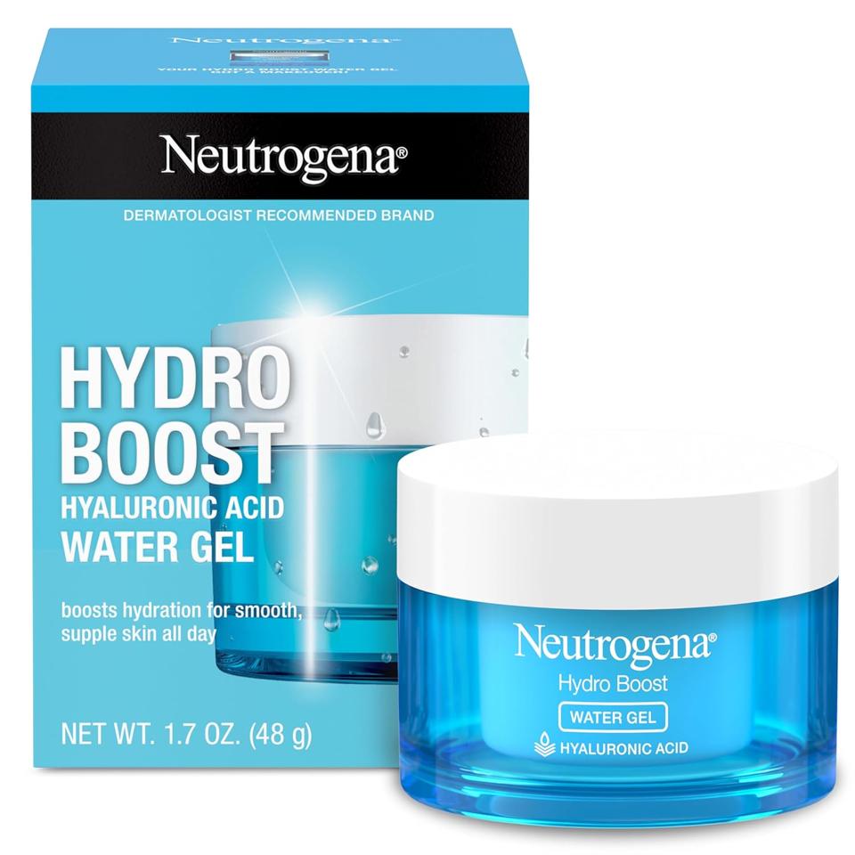 Neutrogena Hydro Boost Face Moisturizer on a white background.