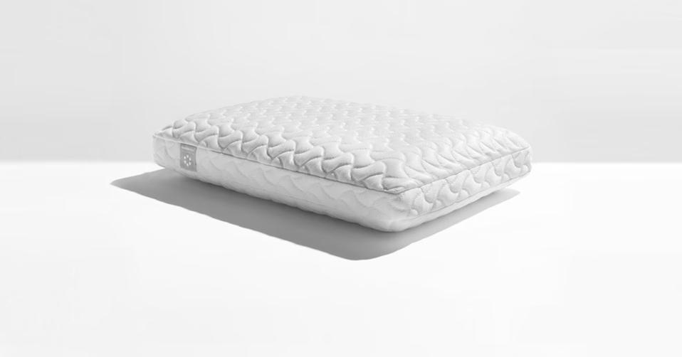 A TEMPUR-Cloud Pillow in an empty white space. 