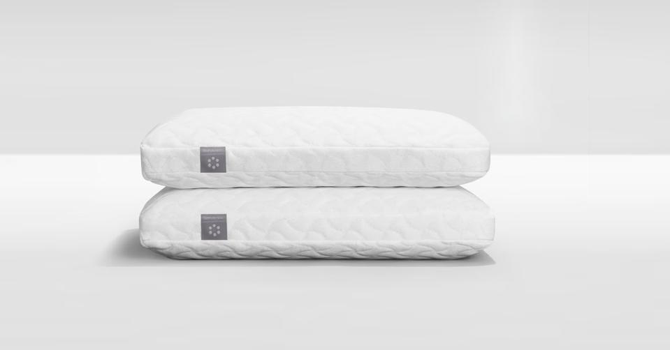 Two Tempur-Cloud pillows against a white background.