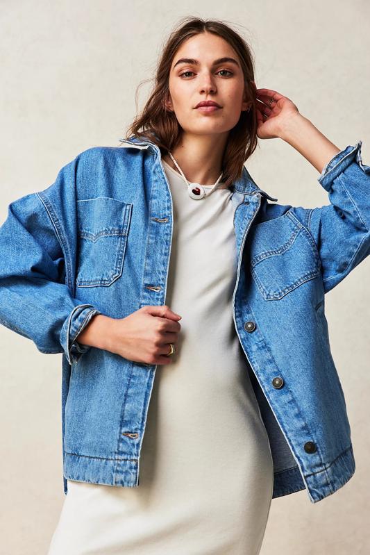 Free People We The Free Madison City Denim Jacket