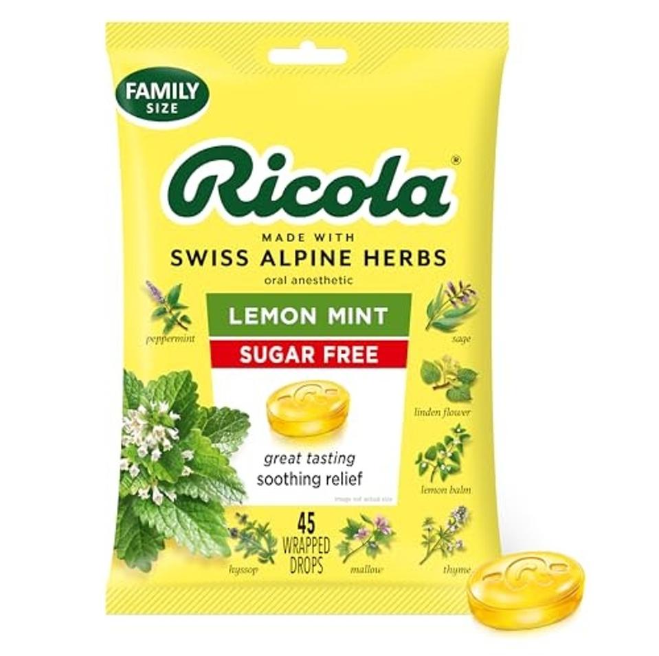 Ricola Big Bag Sugar Free Cough Drops