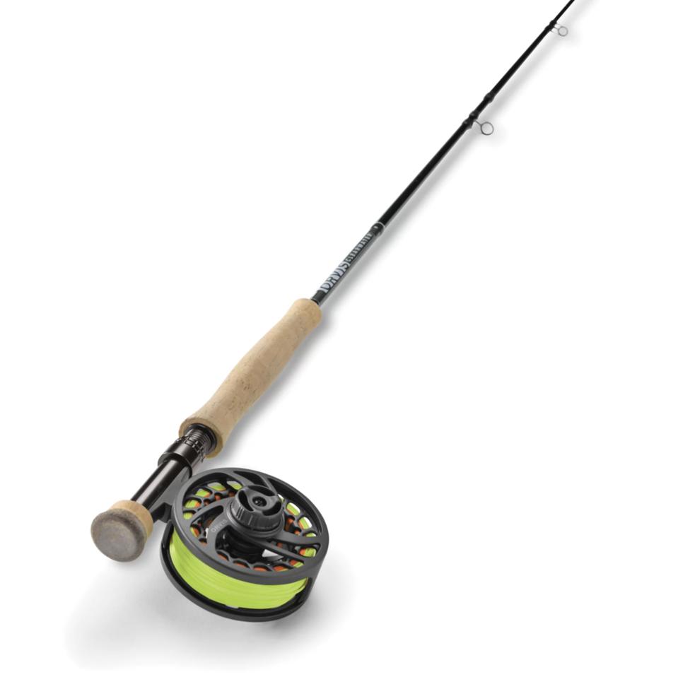 An Orvis Clearwater fly rod and reel combo.