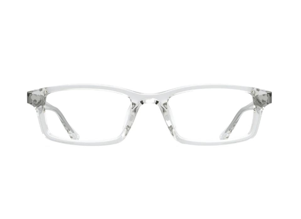 Pair Eyewear The Cedro kids glasses in crystal clear color against white background