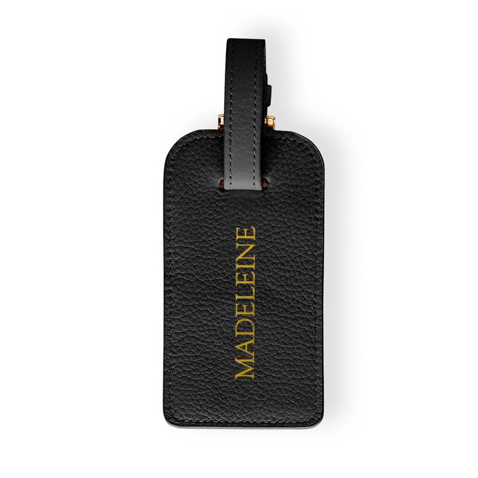 Mark & Graham Signature Luggage Tag on a white background.