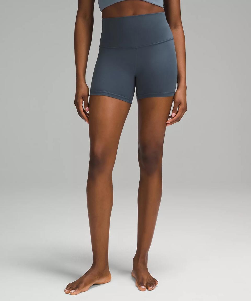 Lululemon Align High-Rise Short in Iron Blue