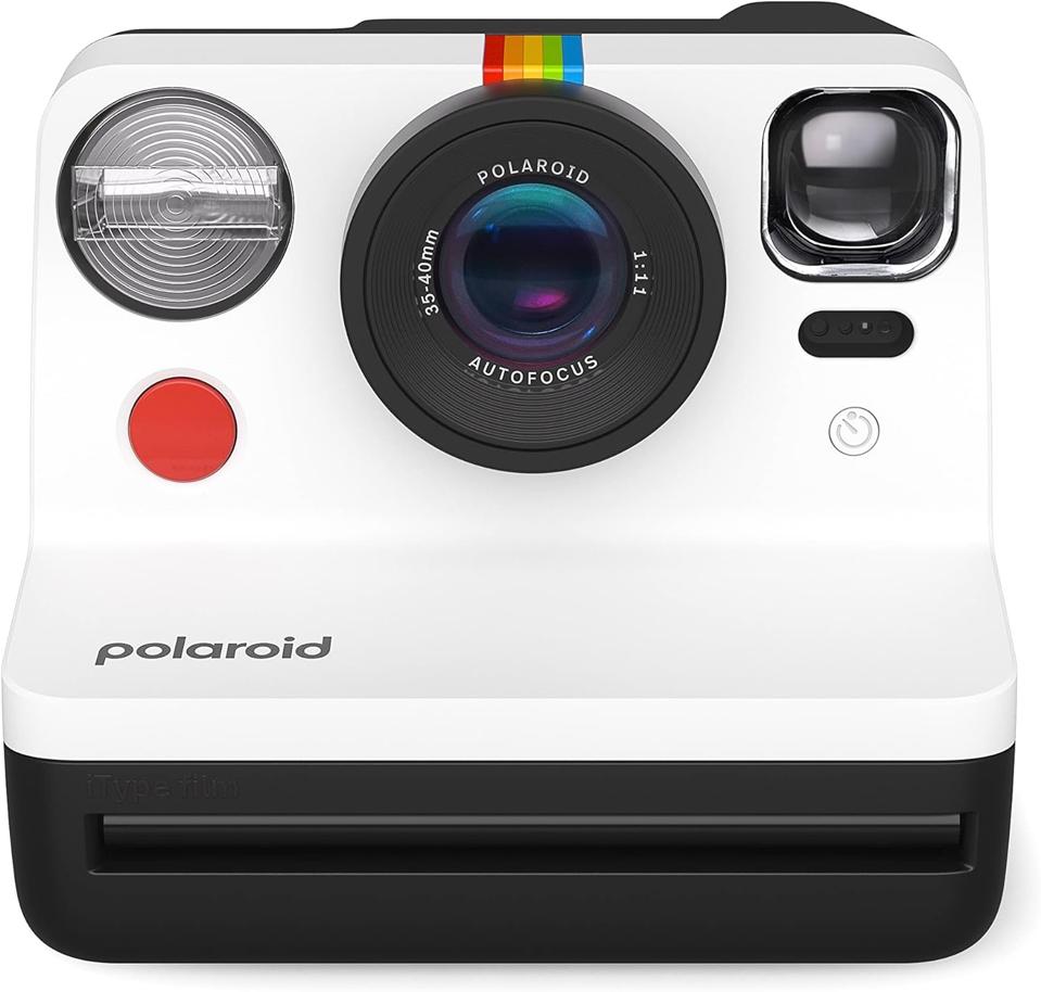 Polaroid Now 2nd Generation I-Type Instant Film Camera, Black and White 