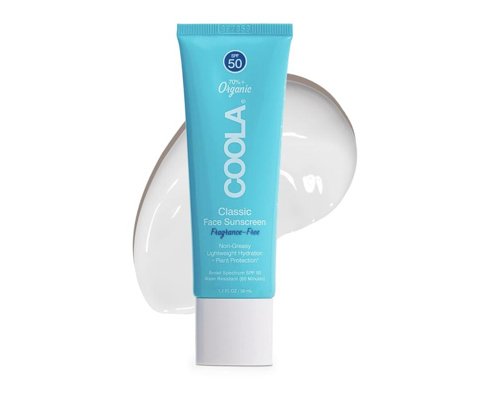 COOLA Organic Face Sunscreen - best mothers day garden gifts