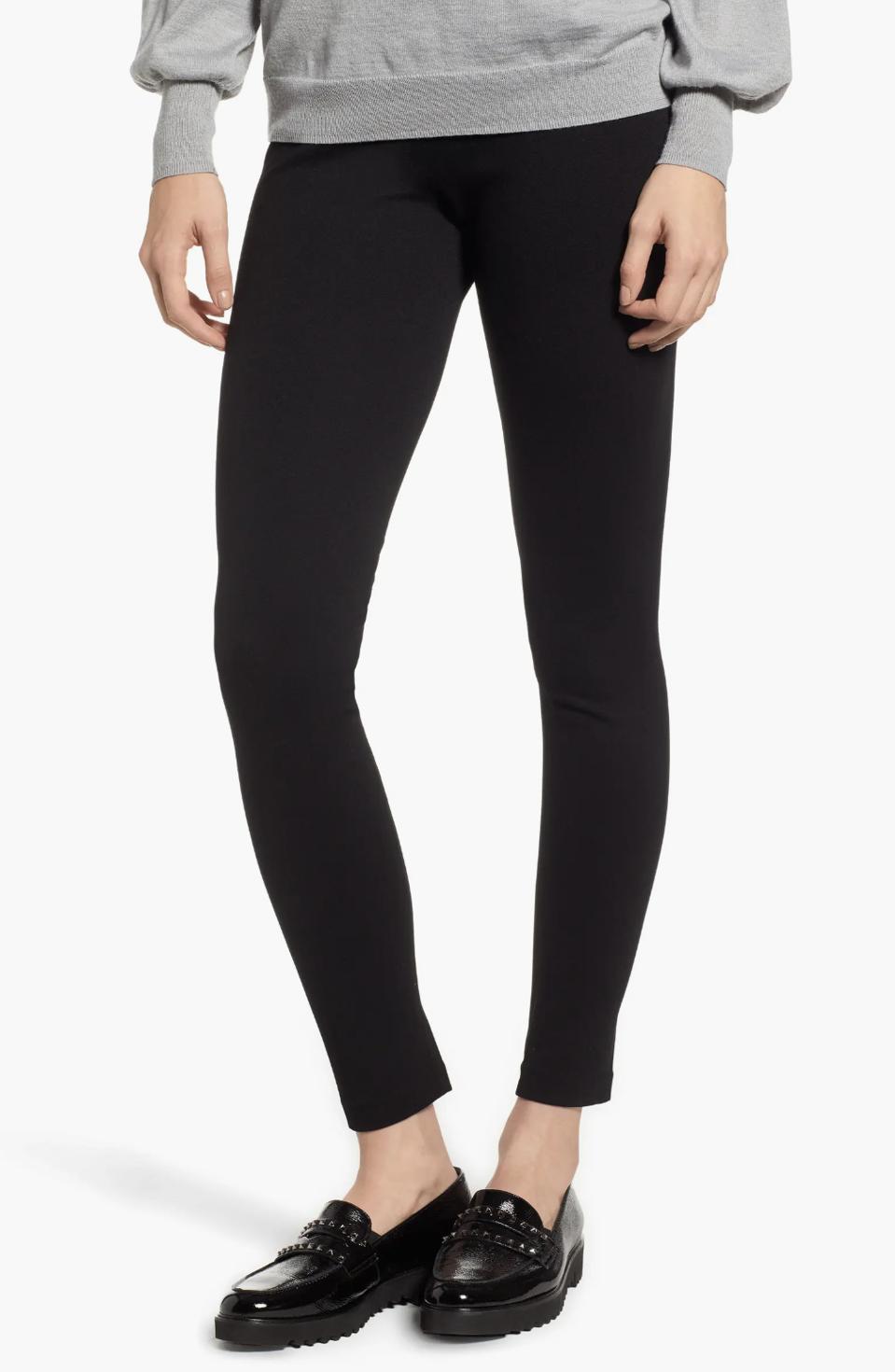 Vince Camuto Seamed Back Ponte Leggings