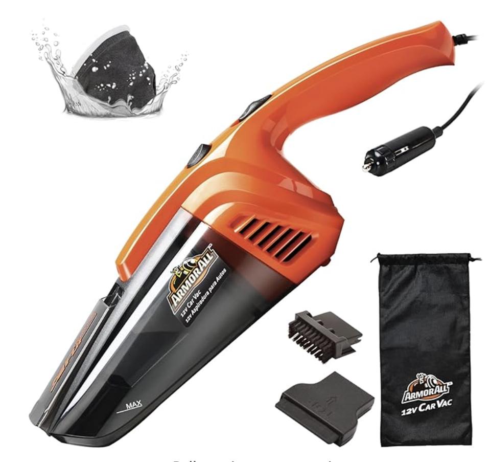 ArmorAll Armor All-12V Wet/Dry Car Vac (AA12V10901), Orange