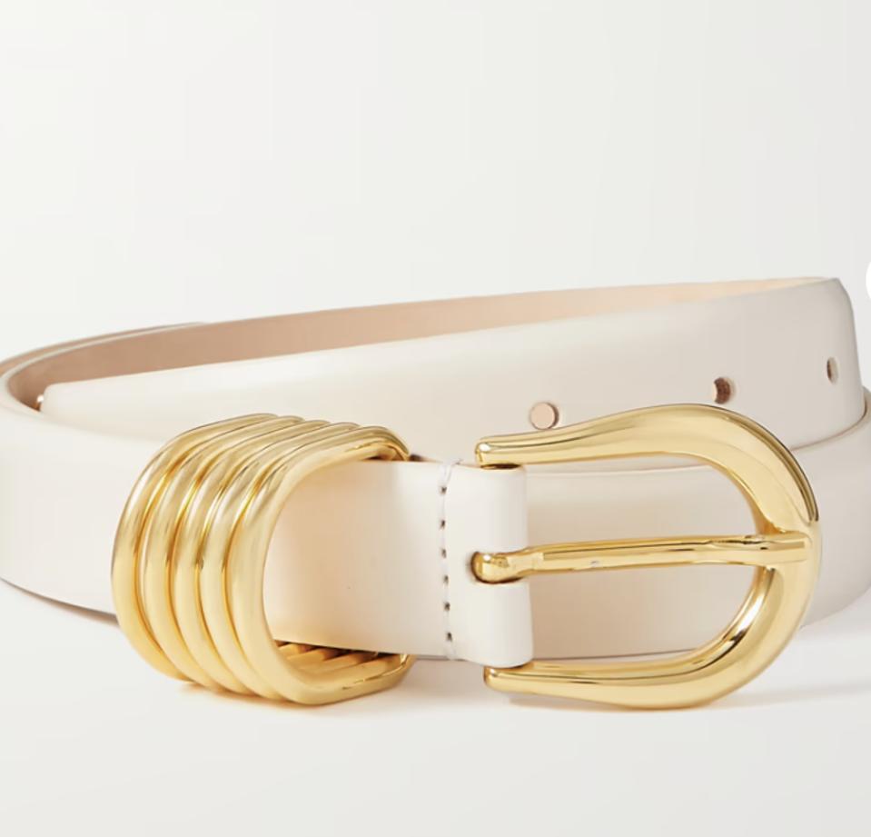 DÉHANCHE Hollyhock leather belt