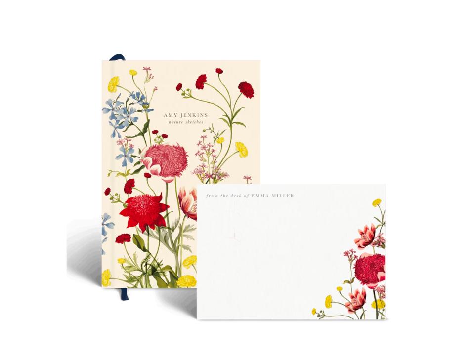 Wildflower stationery papier