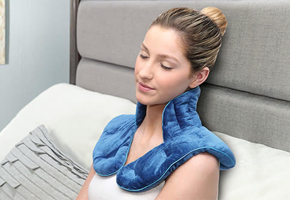 Best Migraine Relief Products: Calming Comfort ThermaComfort Weighted Hot Neck Shoulder Wrap