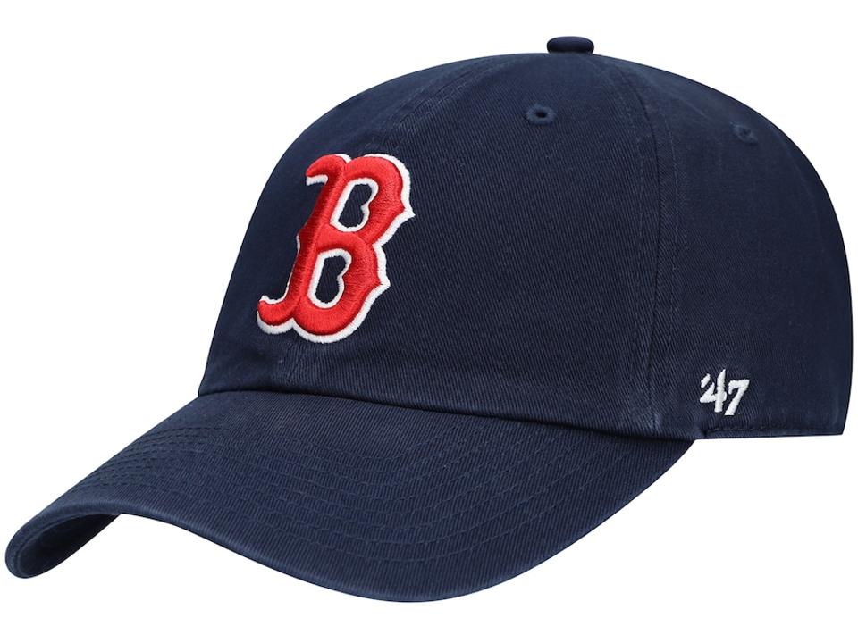 Boston Red Sox '47 Clean Up Adjustable Hat on a white background