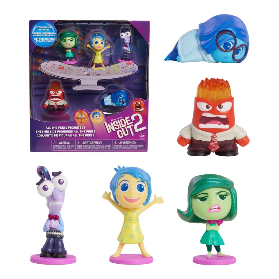 Disney and Pixar Inside Out 2 All the Feels Figure Set, Kids Toys for Ages 3 up - Walmart.com