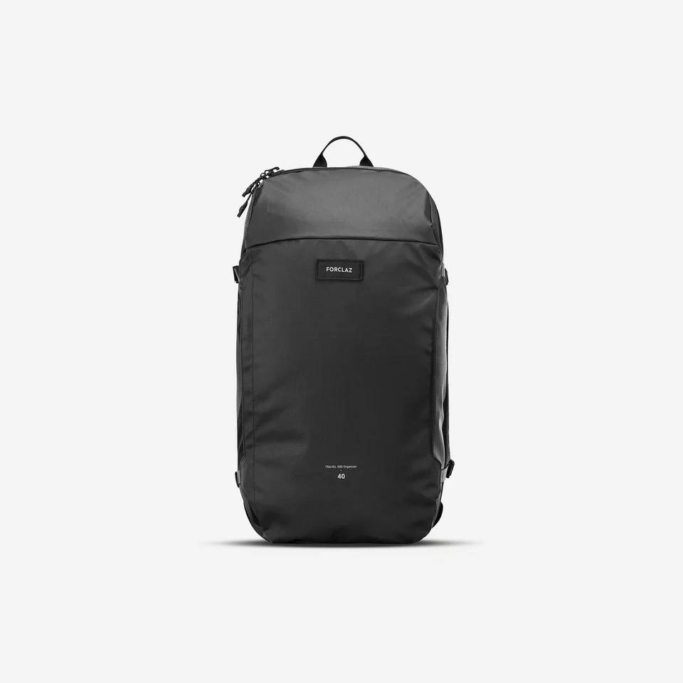 Decathlon Forclaz Travel 500 Organizer 40L Backpack on a white background.