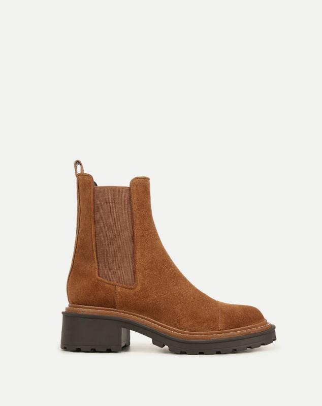 Veronica Beard Delilah Suede Bootie